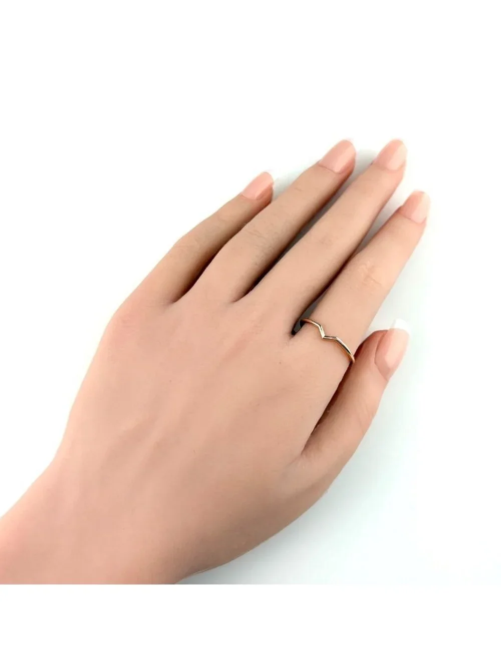Tiffany & Co Band Ring PG Pink Gold